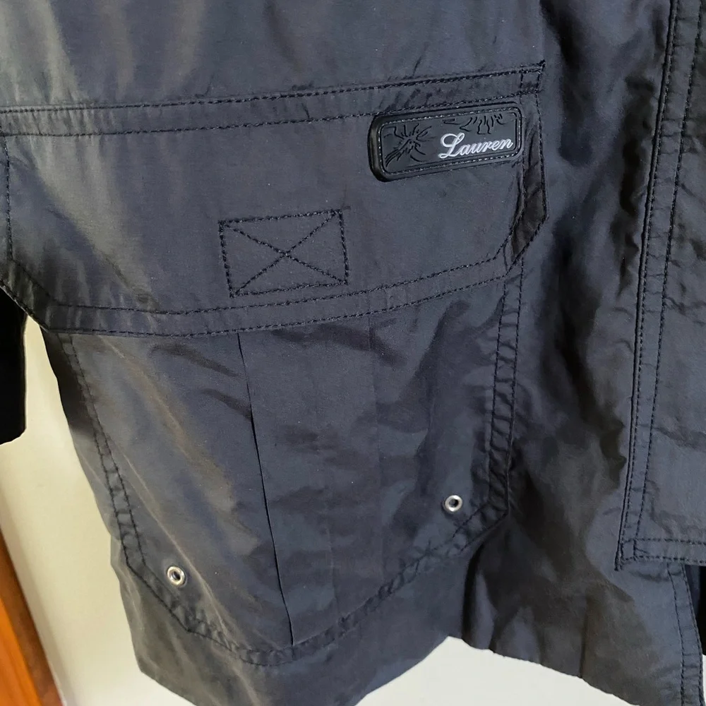 Lauren‎ Ralph Lauren hooded Utility Chore Jacket Safari luxury sz M
